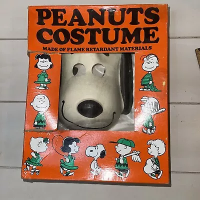 Peanuts Snoopy Halloween Costume In Box • $35