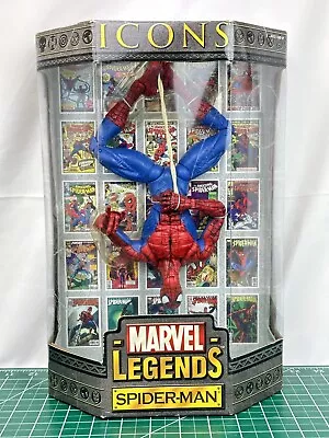 Marvel Legends Icons Spider-Man 12” Figure Toybiz 2006 • $75