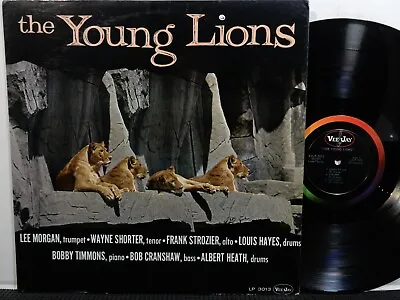 The Young Lions LP VEE JAY VJLP 3013 MONO DG 1960 Jazz LEE MORGAN WAYNE SHORTER  • $125