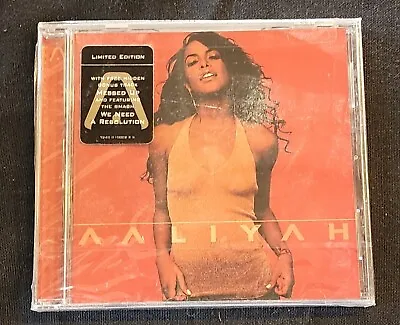 New Sealed Aaliyah By Aaliyah Limited Edition Bonus Track CD 2001 Blackground • $35