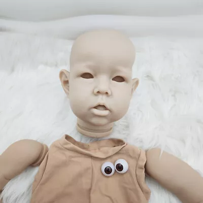 28in Huge Reborn Baby Dolls Toddler Doll Unfinished Kits Vinyl Handmade DIY Gift • $108.78