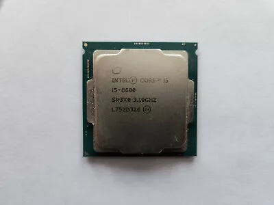 Intel Core I5-8600 CPU 3.10 GHz 6 Core 6 Threads - LGA1151 • $110