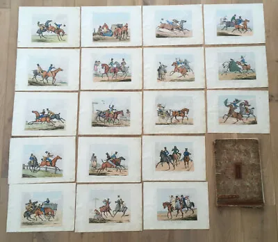 1821 1st Edition Full Set Of 18 Plates Specimens Of Riding Near London H. Alken • £895