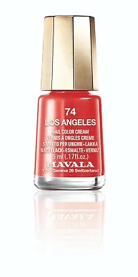 Mavala Free-of-12 Harmful Ingred Mini Nail Polish Los Angeles True Bright Red  • $8