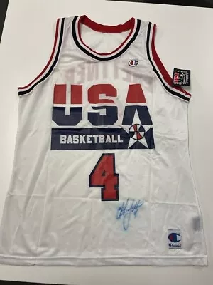 Christian Laettner Autographed USA Basketball Jersey #4 • $65