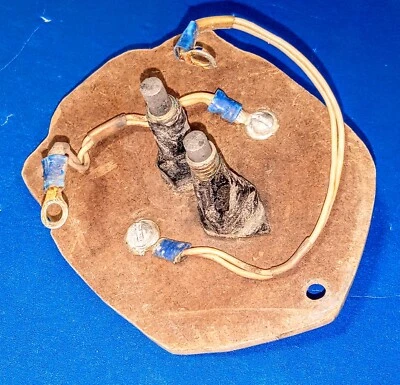 $184.95 • Buy 1936 - 1948 Lincoln V12 Distributor Adapter Plate For Remote Coil - Used