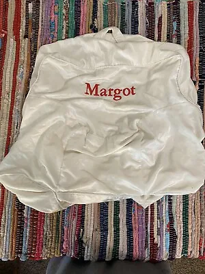 Pottery Barn My First Anywhere Chair Cover Ivory Velvet Monogram  Margot  • $10