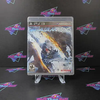 Metal Gear Rising Revengeance PS3 PlayStation 3 AD/NM - (See Pics) • $16.95