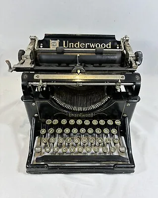 Rare Machine IN Typewriter Underwood Model 1 Wagner Year 1896 Typewriter • £895.81