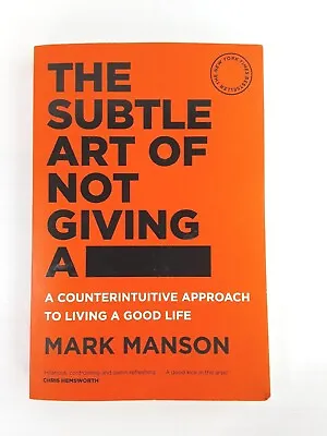 $19.90 • Buy The Subtle Art Of Not Giving A F××× By Mark Manson