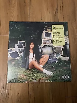 SZA - CTRL ( 2-Disc Translucent Green Vinyl 2017 ) Double LP NEW SEALED • $19.99