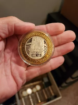 $19.99 • Buy Limited Edition Ten Dollar $10 Gaming Token .999 Fine Silver Various Casinos