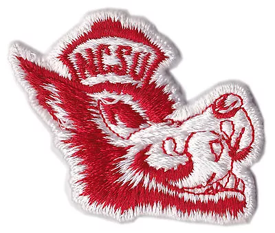 North Carolina State Wolfpack Ncaa College Vintage 2.5  Team Mascot Patch • $6.95