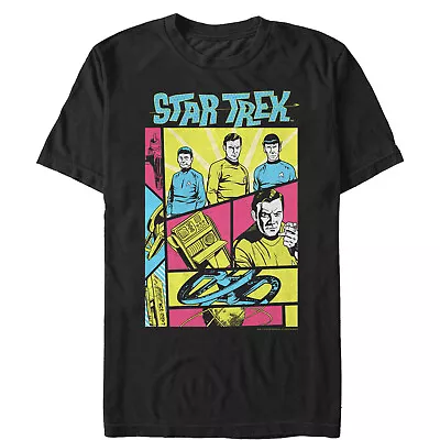 Men's Star Trek: The Original Series Retro Character Frames T-Shirt • $13.99