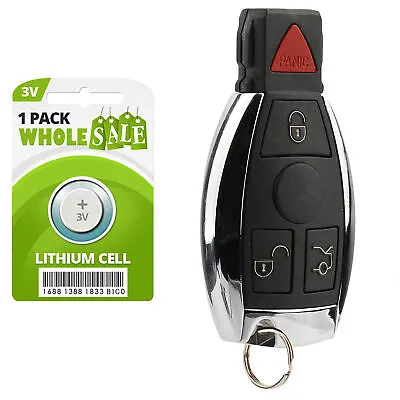 Replacement For 2000 2001 2002 2003 Mercedes Benz S430 Key Fob Remote • $17.75