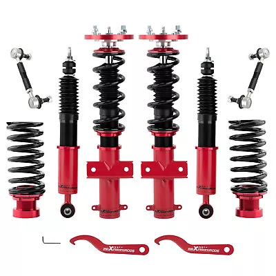 MaXpeedingrods 24 Click Damper Coilovers Struts Shock Kit For Ford Mustang 05-14 • $300