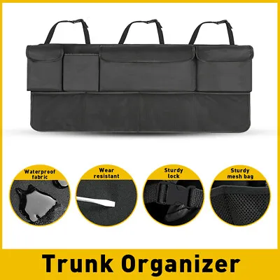 Car Trunk Organizer Oxford Interior Accessories Back Seat Storage Bag 4 Pocket A • $18.99