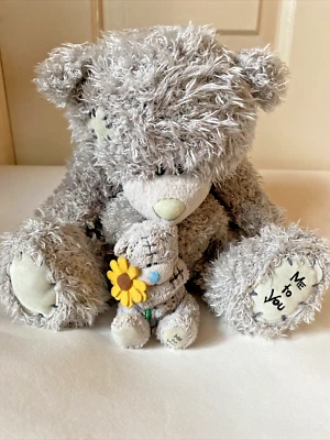 £5 • Buy Teddy Bear Collectable Grey 'Me To You'  2 X Bears One With Sunflower