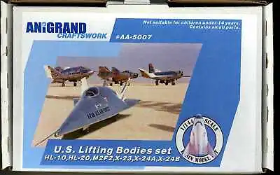 Anigrand Models 1/144 U.S. LIFTING BODIES COMPLETE SET OF 5 AIRCRAFT • $99.33