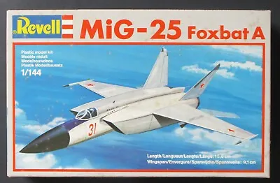 Revell 1/144th MiG-25 Foxbat A Item No. 4012 - Open Box Item • $19.19