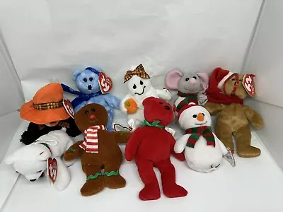 Ty Beanie Baby Minis-Lot Of 9 ( Tree Ornaments) • $28.99