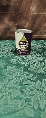 Vintage Lion One Quart Motor Oil Can • $39.99