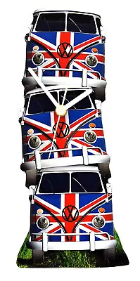 Union Jack Campervan Clock - Union Jack Campervans - DBS-UJ • £12.45