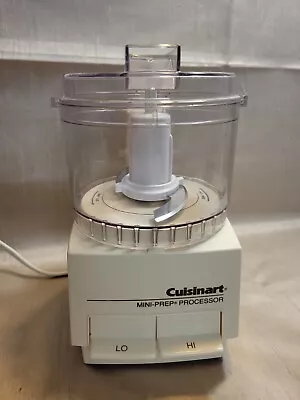 Vintage Cuisinart Mini-Prep Food Processor White • $21.97