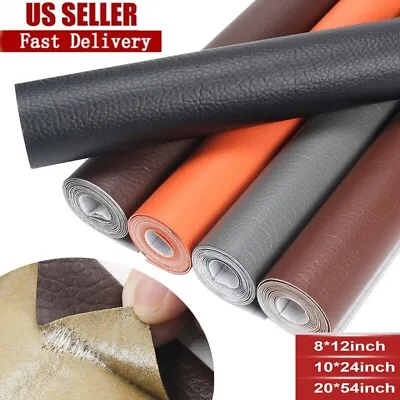 Leather Repair Kit Self-Adhesive Patch Stick On Sofa Clothing Car Seat Couch US • $5.63