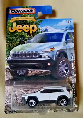 Jeep Cherokee Trailhawk 2014 Matchbox 4x4 J34 Mattel 2015 New Dmn30 Anniv Ed. • $14