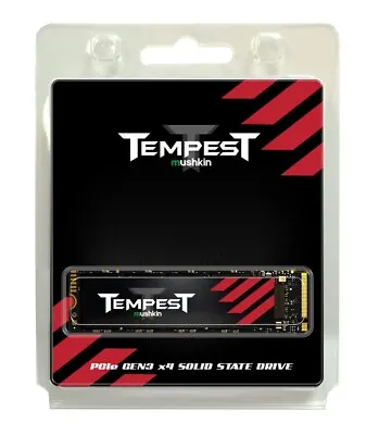 Mushkin Enhanced Tempest M.2 2280 1TB PCIe Gen3 X4 NVMe 1.4 3D NAND SSD • $73.99