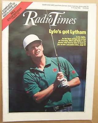 Radio Times/1988/Sandy Lyle/Open Golf/Pet Shop Boys/Murray Walker/Anastasia/ • £7.50