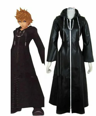 £49.10 • Buy Kingdom Hearts XIII Organization Cosplay 2-WAY-BIG-ZIPPER Coat Cloak Costume