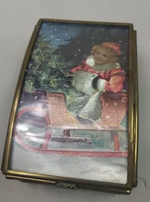 Via Vermont  We Wish You A Merry Christmas  Music Box 4 X 2 3/4  • $22