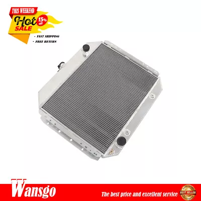 For 1966-1979 Ford F-100 F-150 F-250 F-350 Bronco 3 Row Aluminum Radiator CC433 • $141.89