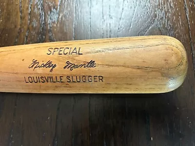 Mickey Mantle 32”baseball Bat  Special Louisville Slugger125 H&b  Made In U.s.a. • $130