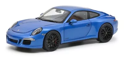 1/18 Porsche 911 991 Carrera GTS 2014 (Blue) Diecast Model By Schuco 450039700 • $269.89