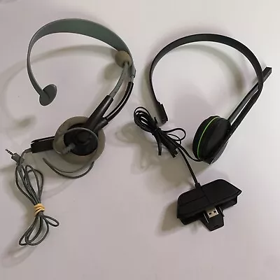 Microsoft Xbox One Chat Headset 1364 + Xbox 360 Headset • $29.99