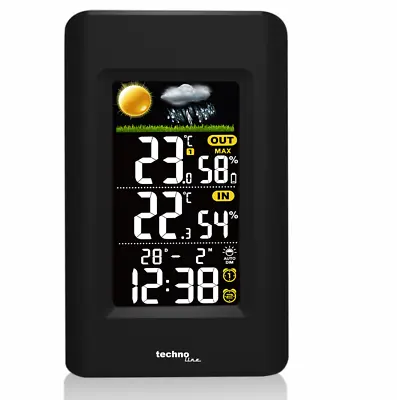 Technoline Weather Station WS 6447 Incl. Outdoor Transmitter B-ware • £26.11