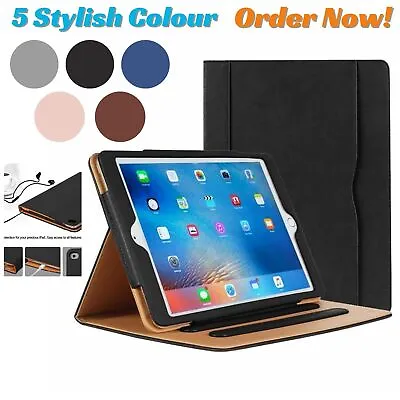 PU Leather Case For Apple IPad 10th/9th/8th/7th 10.2  Gen Stand Flip Case Cover • £9.89