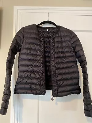 Moncler Women Down Puffer Jacket - Black - Size 00 Xs Retail $1165 • $350