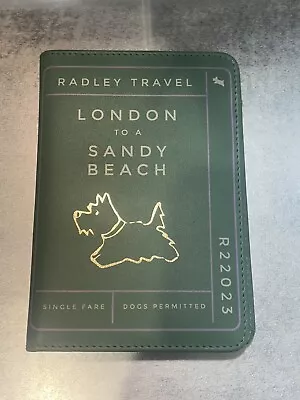 Brand New Radley Passport Cover - Radley Travel - Jade - RRP £49 • £29