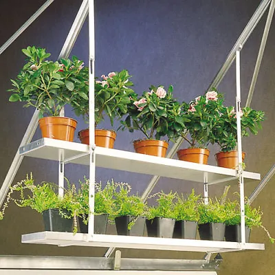 £28.62 • Buy Greenhouse Hanging Shelves (Pair)