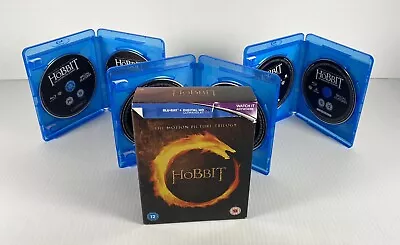 The Hobbit: The Motion Picture Trilogy Blue Ray Box Set • $14