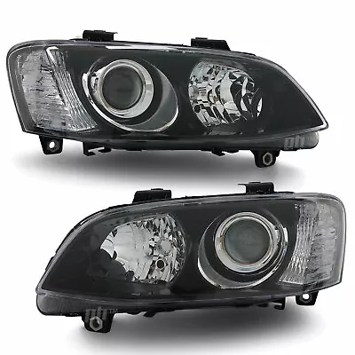 $395 • Buy Headlights Black Projector PAIR Fits Holden Commodore VE SSV HSV Calais 10-13