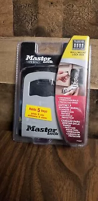 Master Lock 5401D Wall Mount Lock Box Holds 5 Keys Resettable Combination Lock  • $25