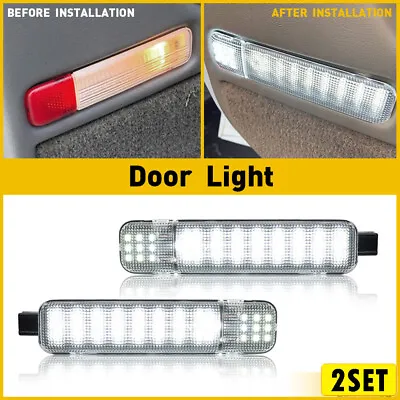 2set Door For Courtesy LED Light Silverado Suburban Chevy Tahoe GMC Yukon Sierra • $27.34