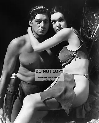 Johnny Weissmuller & Maureen O'sullivan 'tarzan & His Mate'  8x10 Photo (aa-141) • $8.87