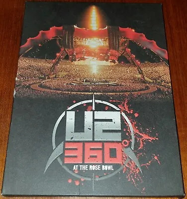 U2 - 360° At The Rose Bowl (DVD 2010) 2 Disc Set - FREE POST  • $17.99
