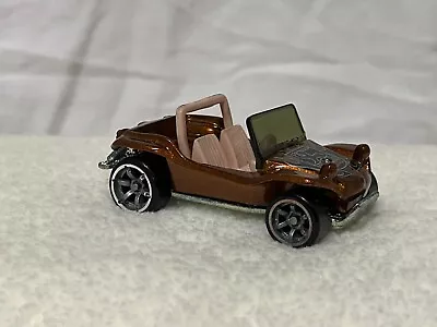 2005 Hot Wheels Mainline #139 Meyers Manx  CUSTOM  (Dark) Gold-Re-Colored  • $4.99